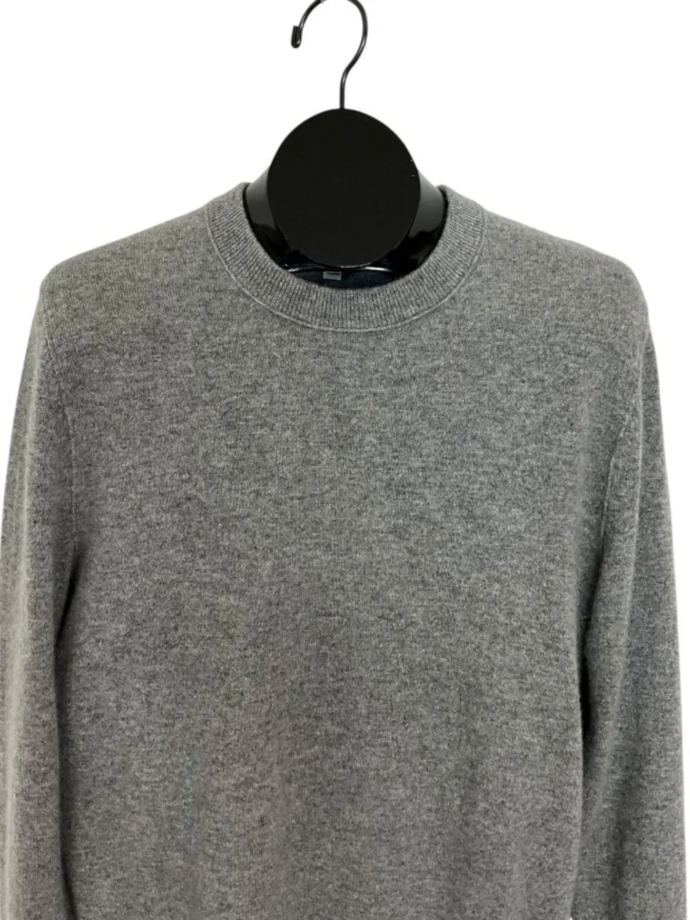 Banana Republic Cashmere Crew Neck Sweater S Gray Long Sleeve Fall Fashion